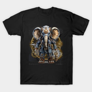 Steampunk Elephant Animals T-Shirt